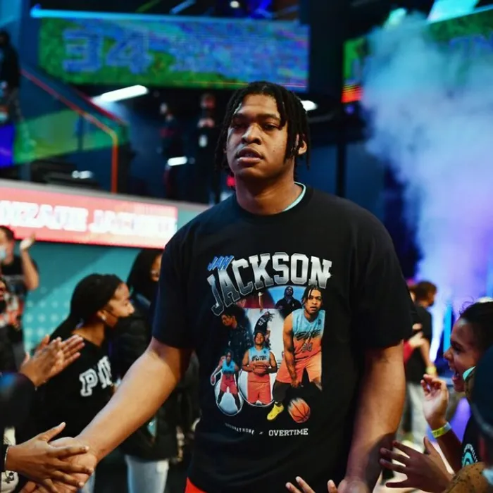 Big Jah Makes First Appearance at Overtime Elite