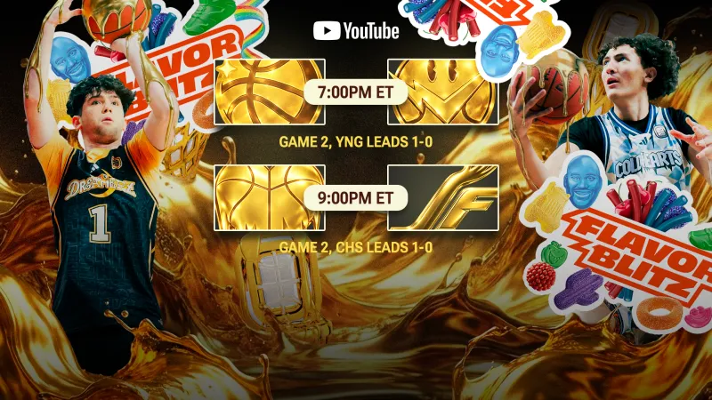 Tonight:  Flavor Blitz Game 2 Doubleheader