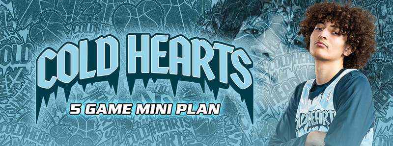 Cheer on Cold Hearts all season long with the RWE Mini Plan! 5 great games at a discounted rate!