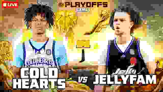 COLD HEARTS FIRST PLAYOFF GAME!! Vs Jelly Fam LIVE!