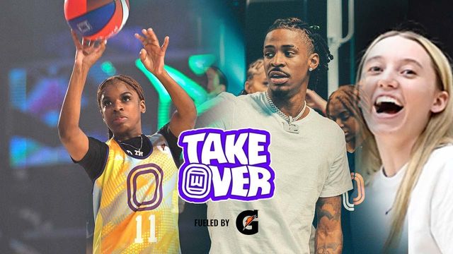 JA MORANT & PAIGE BUECKERS WATCH CRAZIEST 5v5 GAME EVER! JA’S SIS CAN HOOP 😱