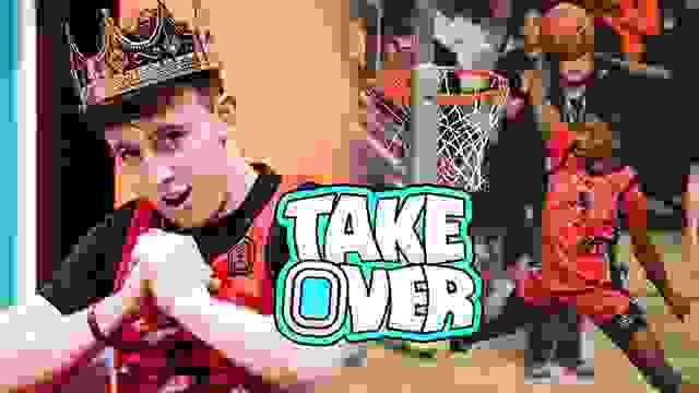 TREY PARKER PUTS ON CRAZIEST DUNK SHOW EVER! ELI ELLIS WINS KING OF COURT?? (AMP COMMENTATING) 😳