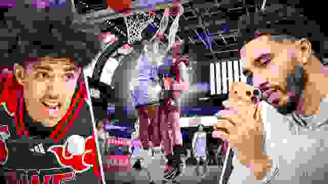 JAYSON TATUM PULLED UP FOR RWE VS COLD HEARTS & IT GOT ACTIVE!! OTE DOUBLEHEADER