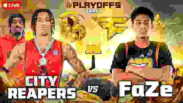 DARK HORSE REAPERS VS #1 TEAM IN THE COUNTRY!! Reapers vs FaZe Playoffs LIVE