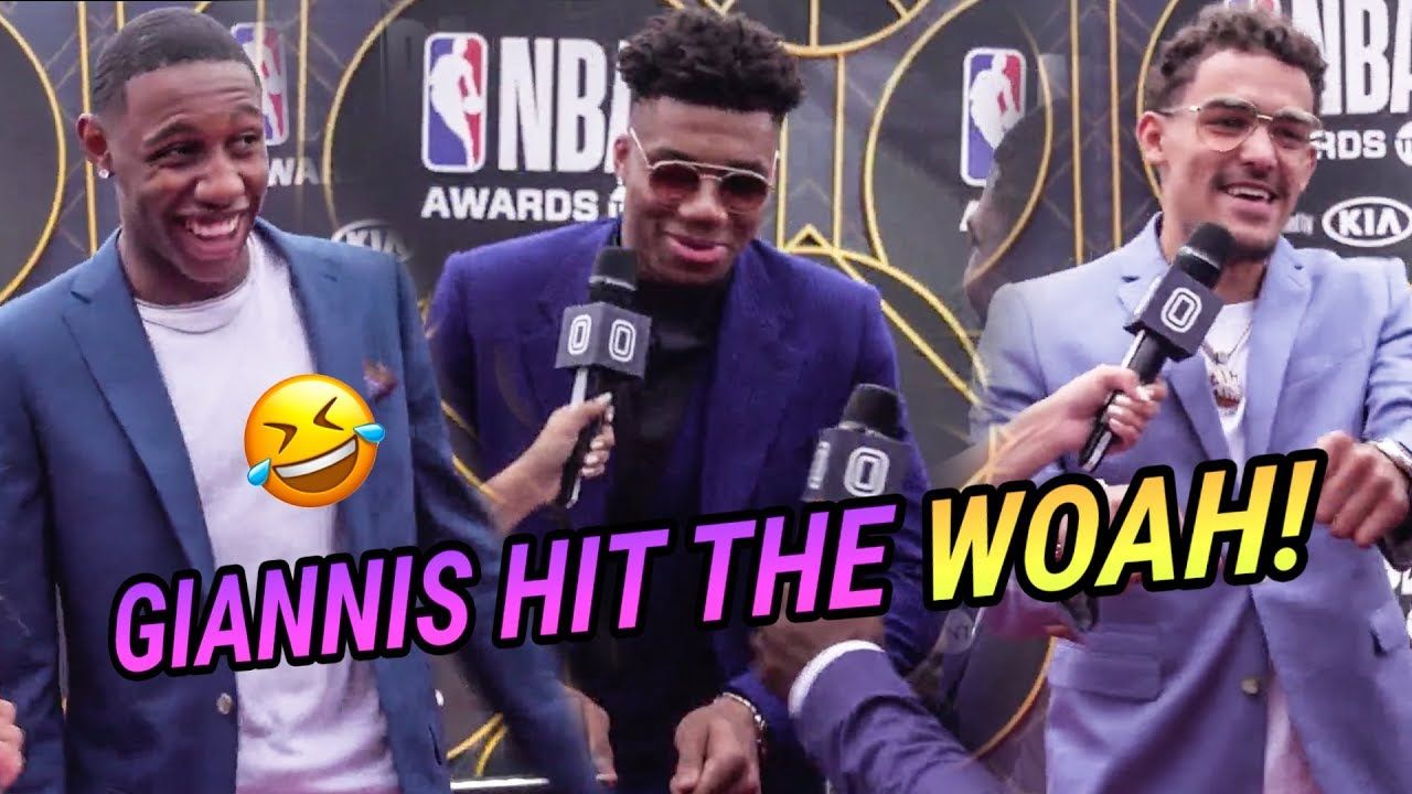 Greek Freak & RJ Barrett Show Off DANCE MOVES at NBA Awards! Giannis Dropping A Track With J COLE!?