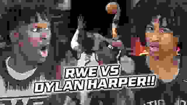 RWE ALMOST THREW HANDS!! Cam Wilder & RWE Vs Dylan Harper FULL GAME! It Got WILD 😱