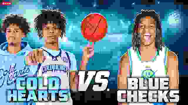 COLD HEARTS ARE ON FIRE!! COLD HEARTS VS BLUE CHECKS LIVE