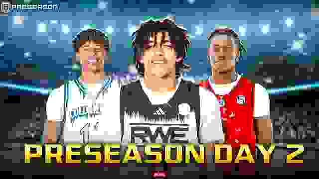 BUZZER BEATER LOSS!! BEST BASKETBALL LEAGUE IN THE WORLD IS BACK (OTE Preseason Triple Header)